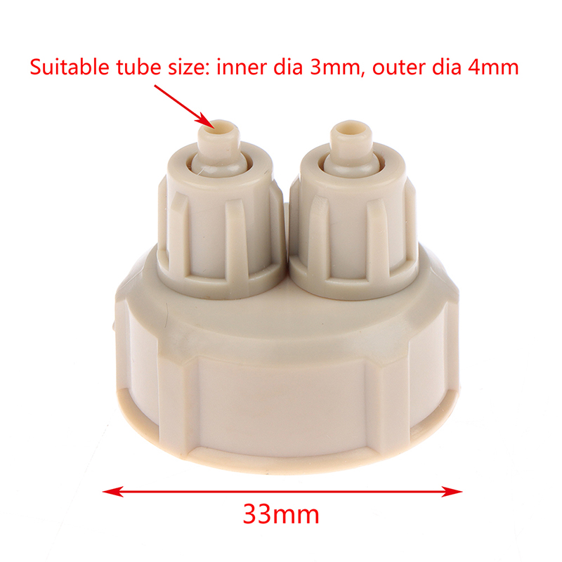 Co2 Diffuser Planted - 2Pcs Aquarium CO2 System Tube Valve