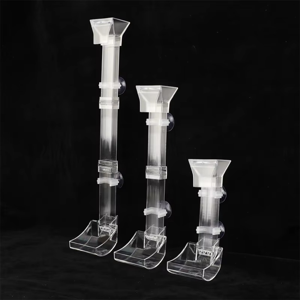 Aquarium Fish Feeder - Transparent Aquarium Fish Tank Feeder Tube