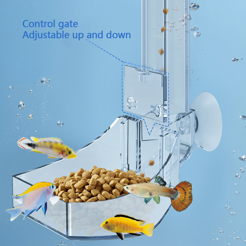 Aquarium Acrylic Feeding Tube  - огляд і ціна Aquarium Fish Feeder