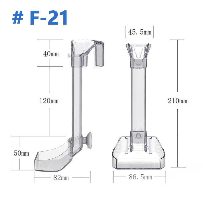 Aquarium Acrylic Feeding Tube  - огляд і ціна Aquarium Fish Feeder