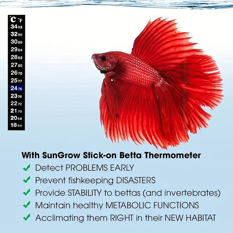 2pcs/set Aquarium Fish Tank Th - огляд і ціна Aquarium Thermometer