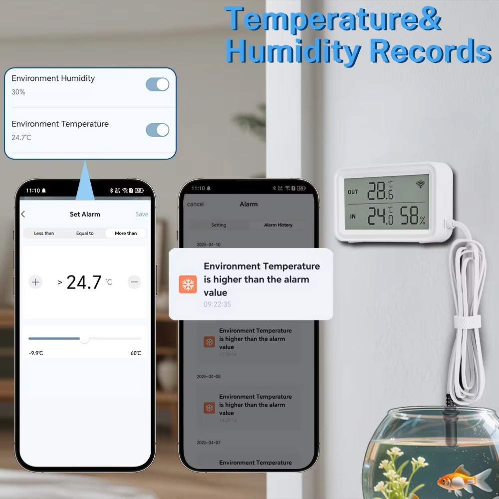 External Waterproof Probe Temp - огляд і ціна Aquarium Thermometer