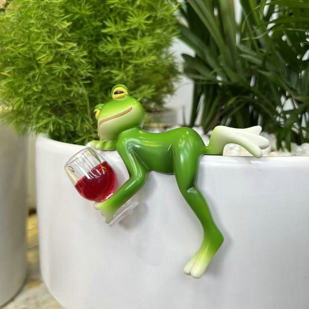 Hanging Flower Pot Edge Frog D - огляд і ціна Aquarium Fish Farm