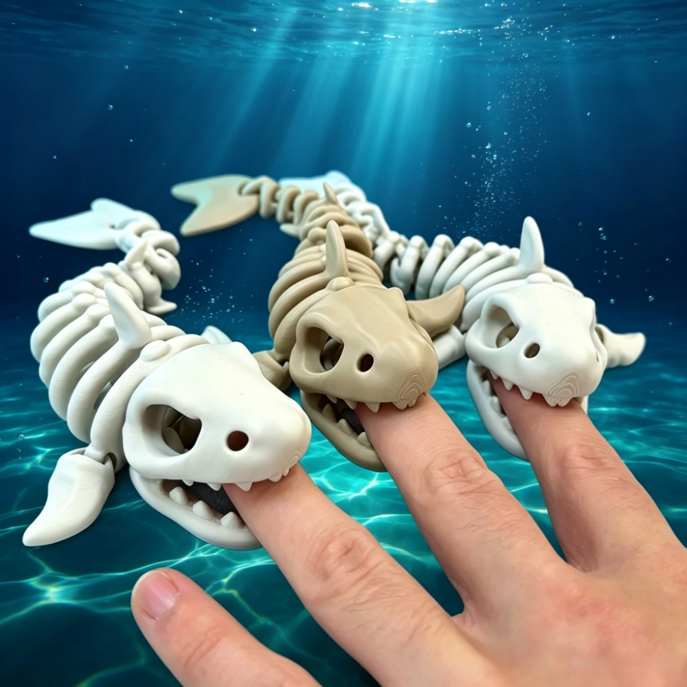 Shark Skeleton Aquarium Decor  - огляд і ціна Aquarium Fish Shark