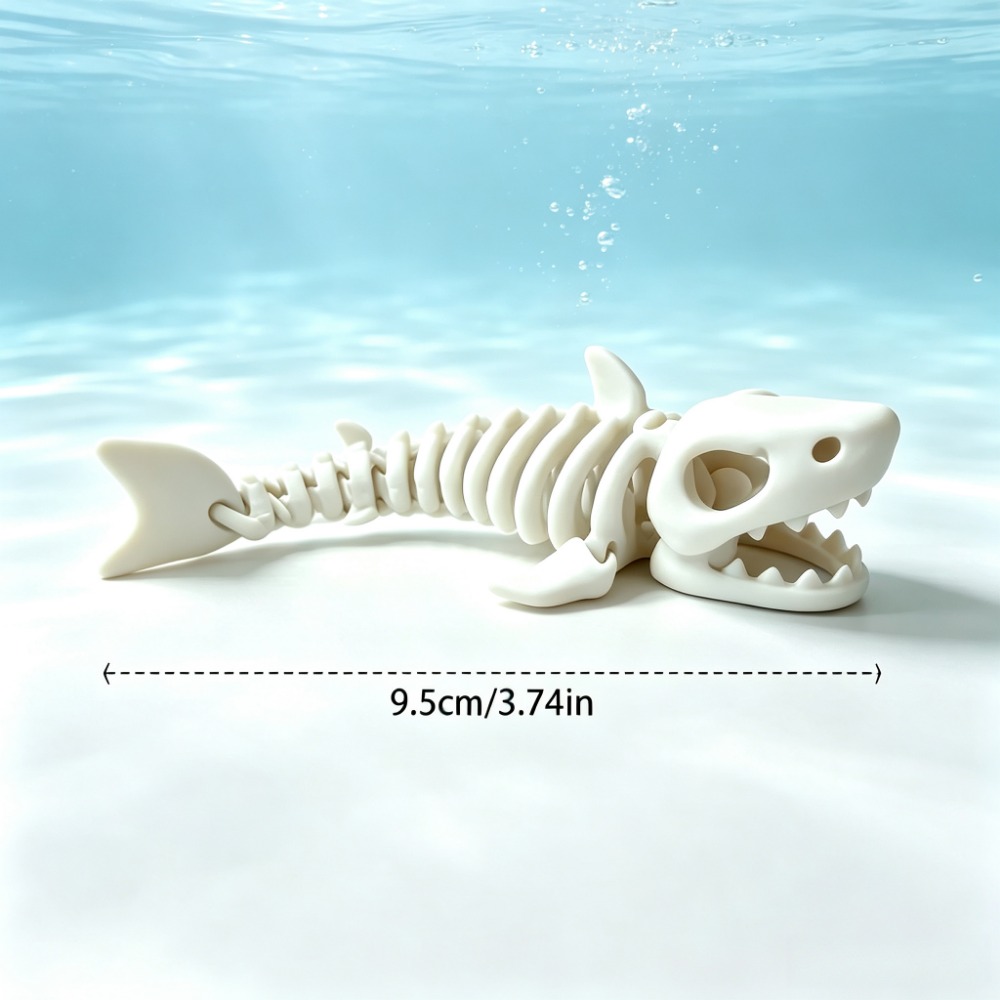 Shark Skeleton Aquarium Decor  - огляд і ціна Aquarium Fish Shark