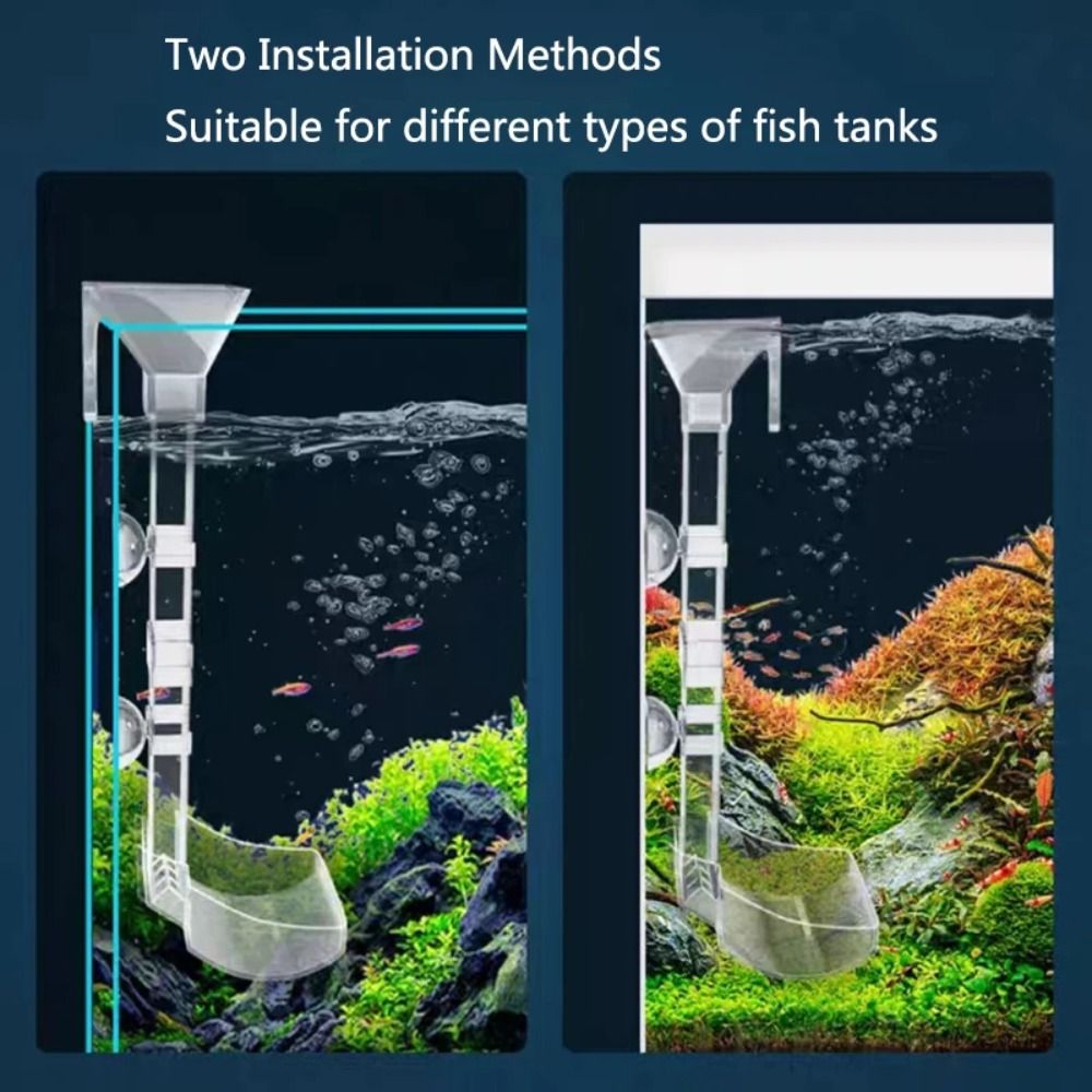 New Transparent Aquarium Fish  - огляд і ціна Aquarium Fish Feeder