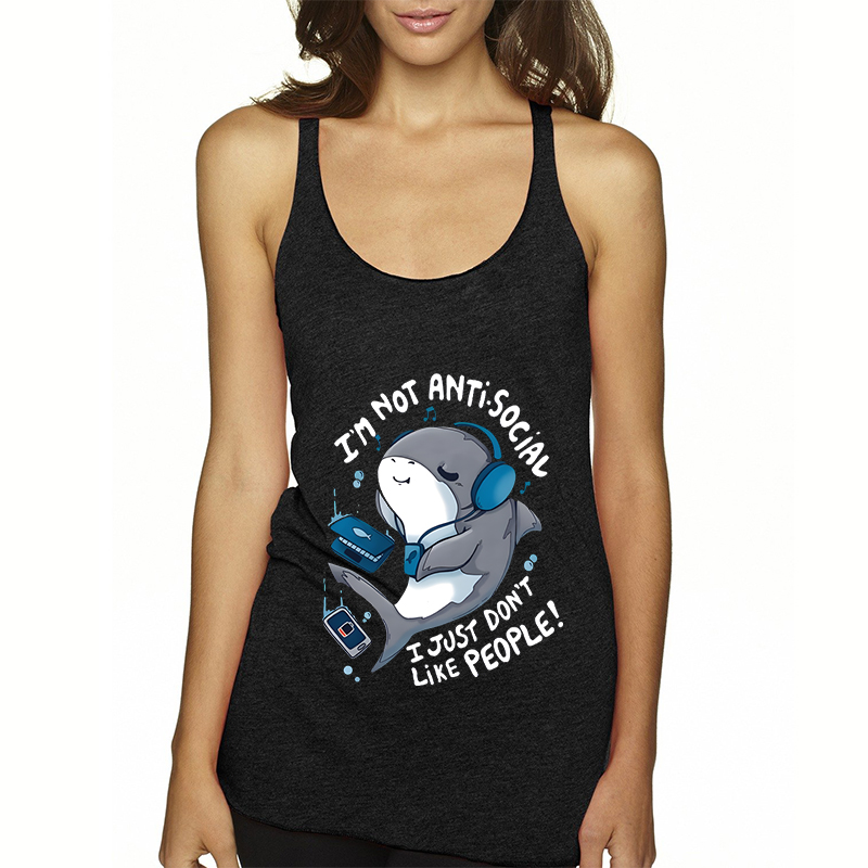 I'm Not Antisocial Shark Women - огляд і ціна Aquarium Fish Shark