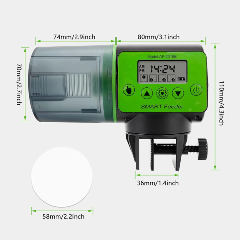 Automatic fish tank feeder int - огляд і ціна Aquarium Fish Feeder
