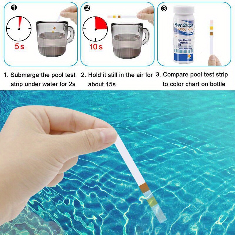 Chlorine PH Test Strips SPA Sw - огляд і ціна Aquarium Fish House