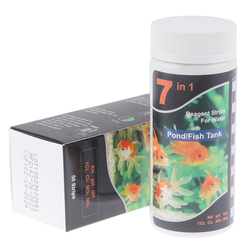 7-In-1 PH Test Strip, Aquarium - огляд і ціна Aquarium Fish Pond