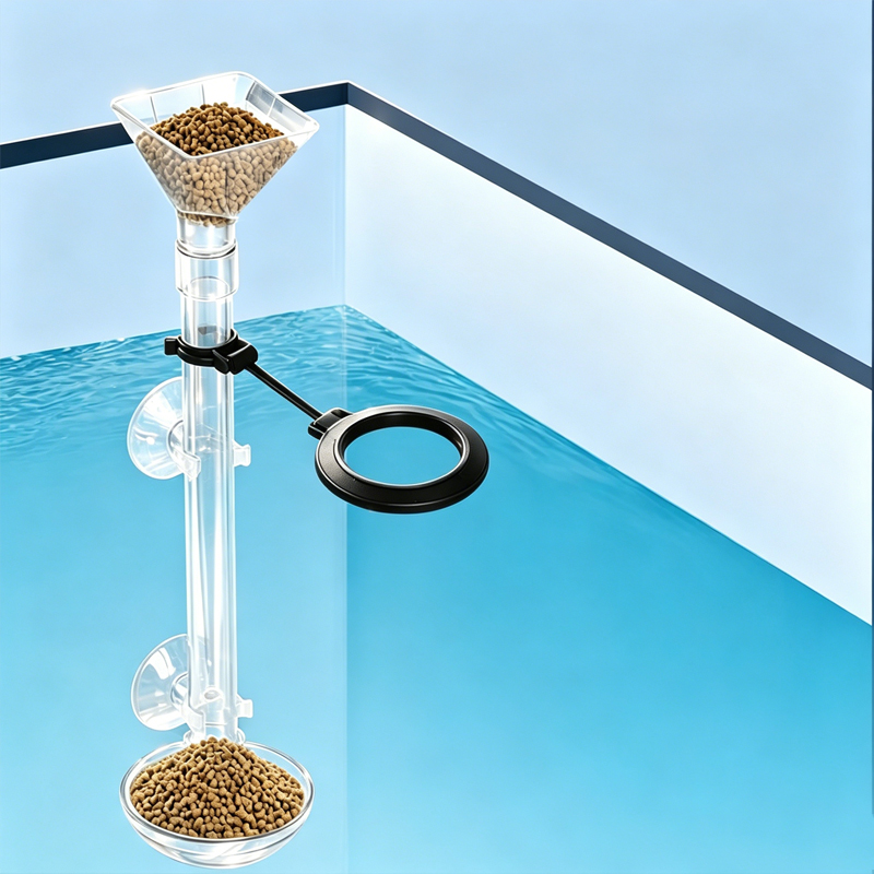 Acrylic Aquarium Fish Feeder T - огляд і ціна Aquarium Fish Feeder