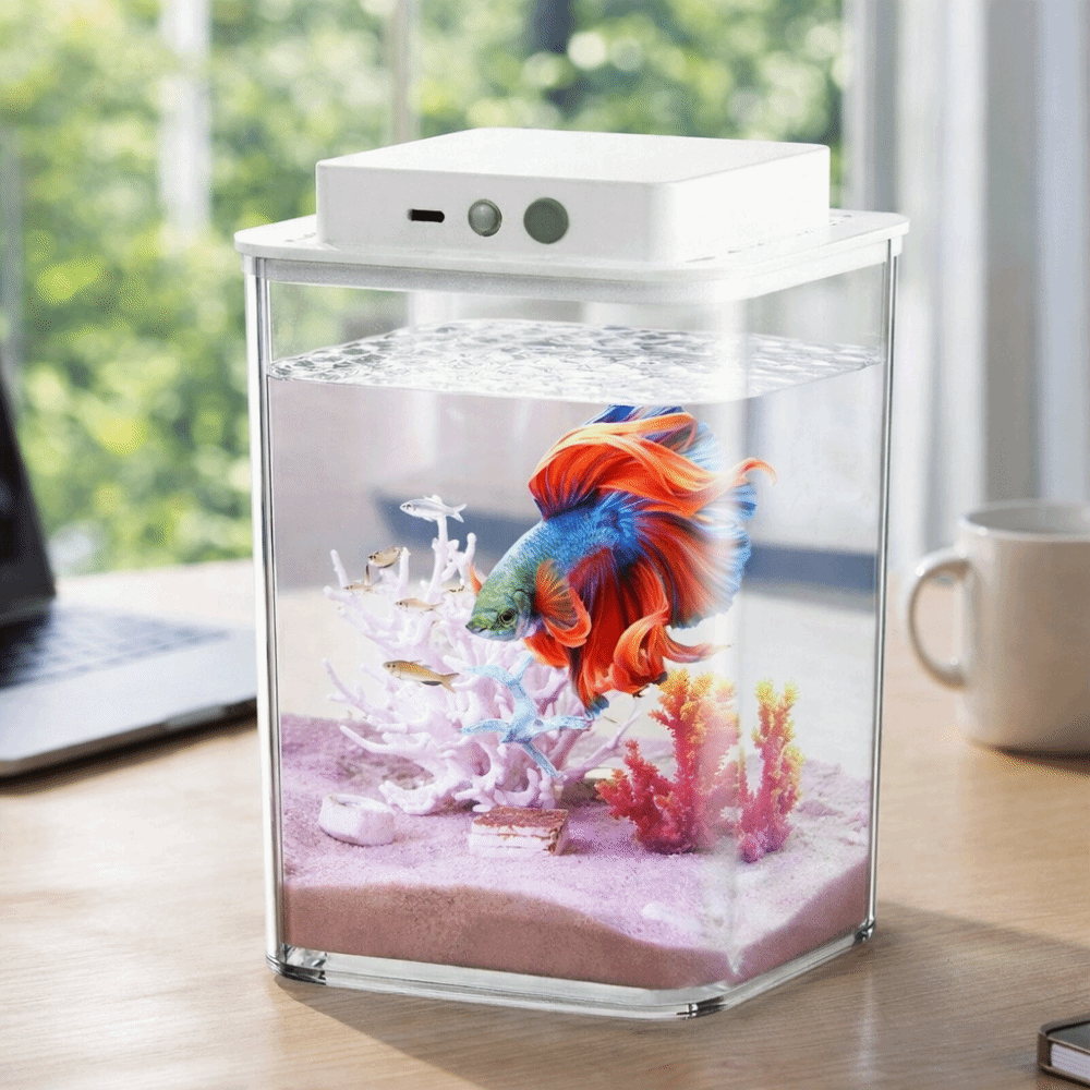 Transparent Betta Fish Tank In - огляд і ціна Aquarium Fish Betta