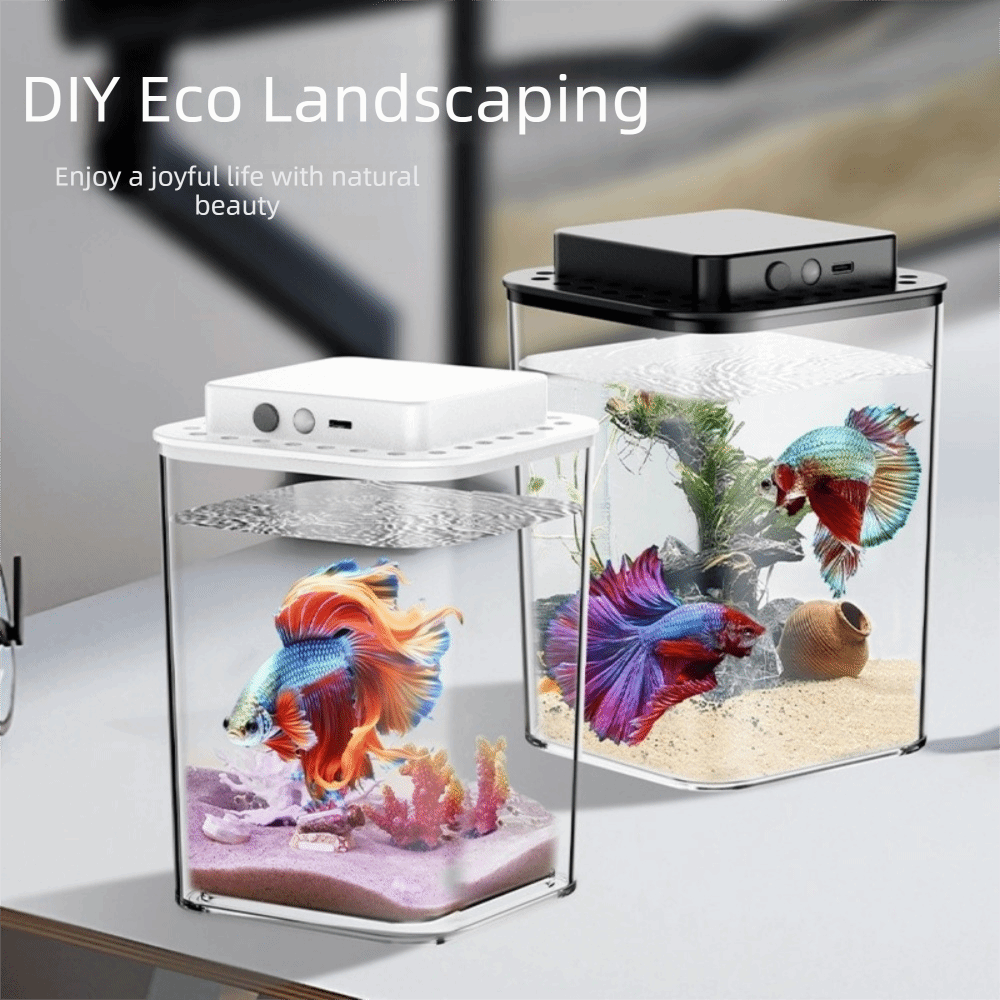 Transparent Betta Fish Tank In - огляд і ціна Aquarium Fish Betta