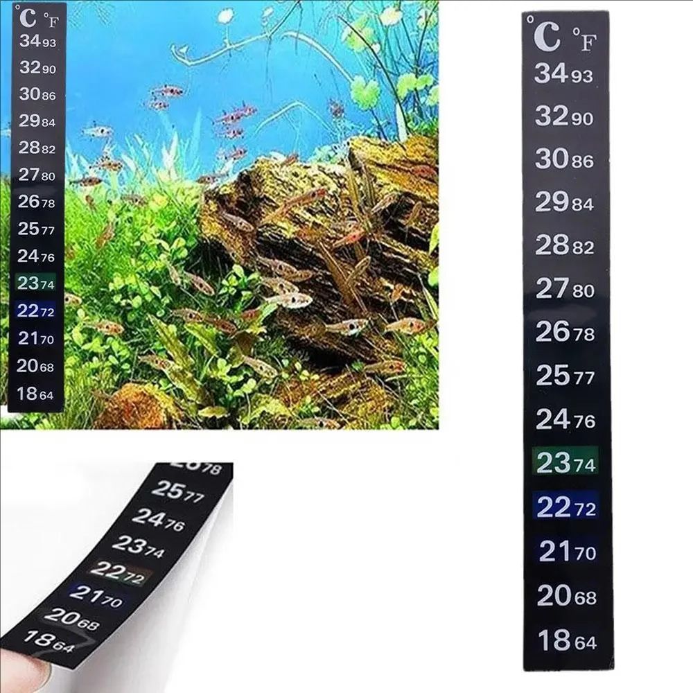 5Pcs/10Pcs Aquarium Fish Tank  - огляд і ціна Aquarium Thermometer