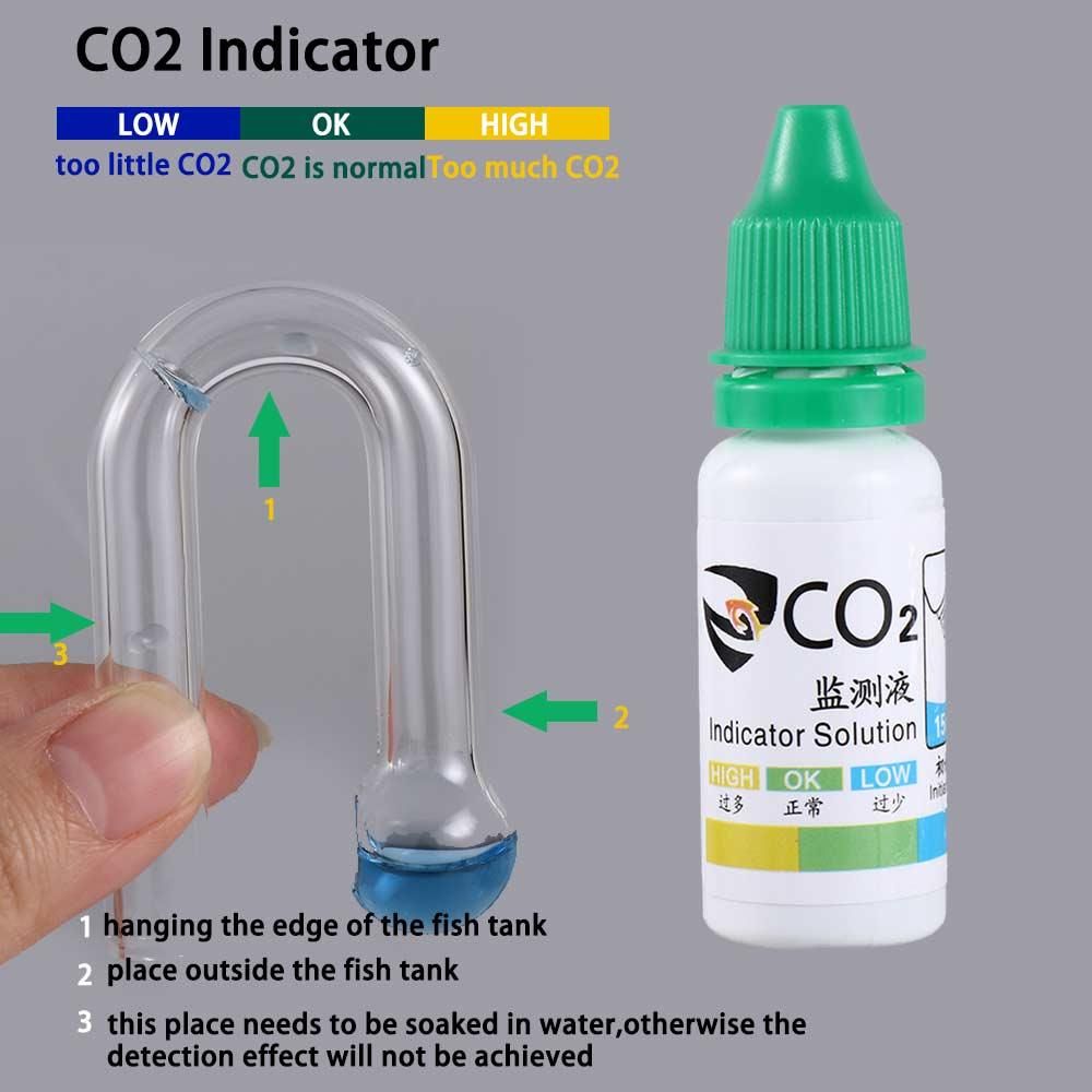 Grass Tester Monitor Fish Tank - огляд і ціна Co2 Diffuser Planted