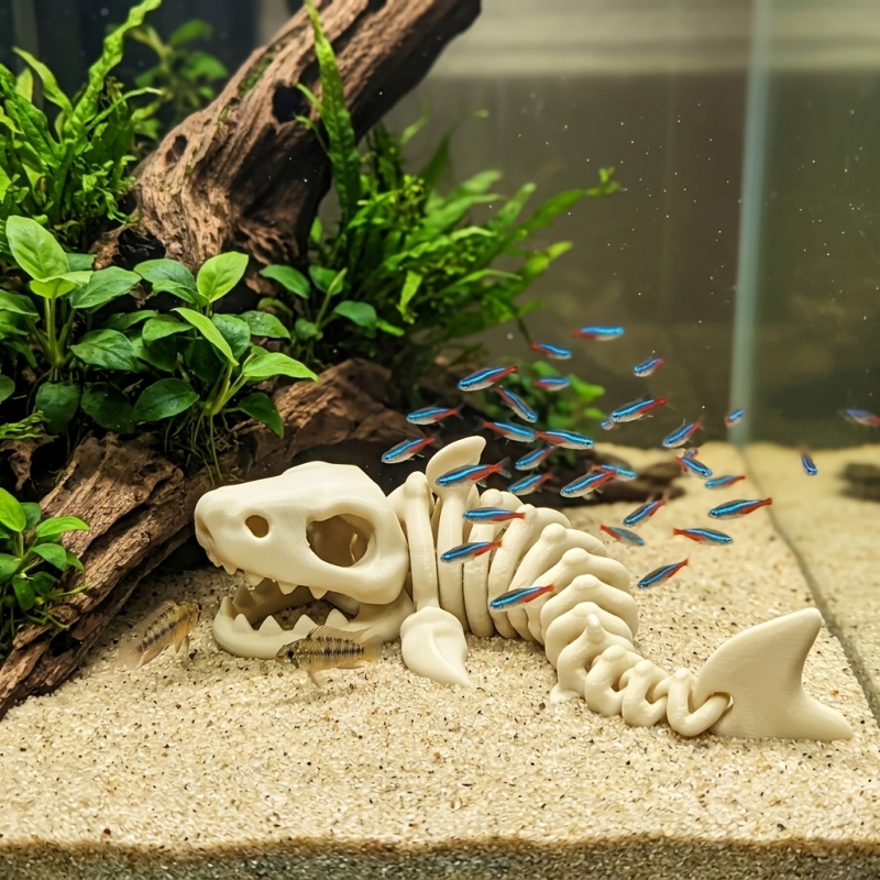 1pc 17cm Aquarium Decoration T - огляд і ціна Aquarium Fish Shark