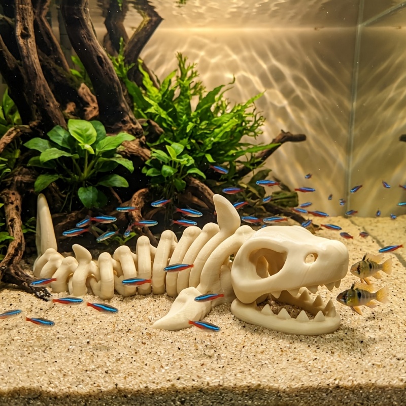1pc 17cm Aquarium Decoration T - огляд і ціна Aquarium Fish Shark