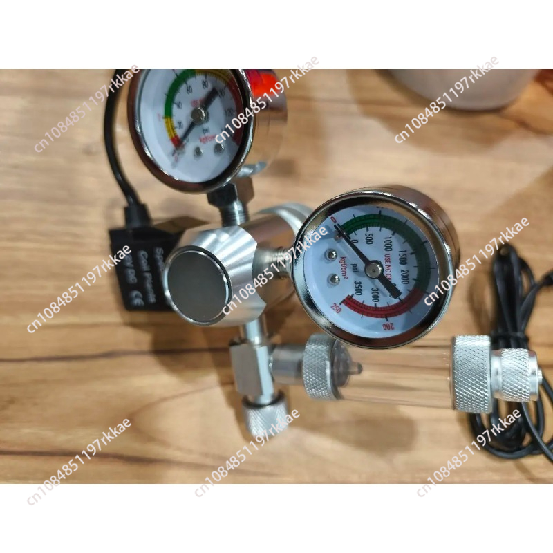 CO2 Regulator Dual Gauge Solen - огляд і ціна Co2 Diffuser Planted
