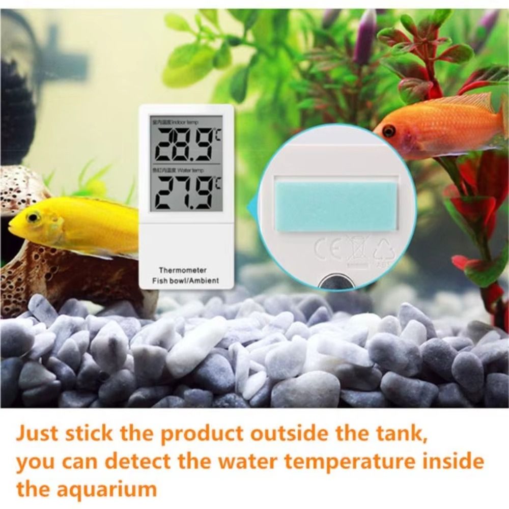 LCD Digital Display Mini Aquar - огляд і ціна Aquarium Thermometer