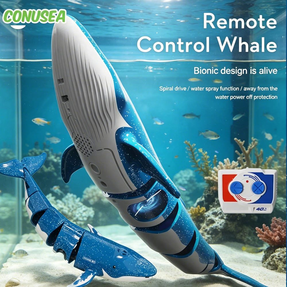 RC submarine Underwater Whales - огляд і ціна Aquarium Fish Shark