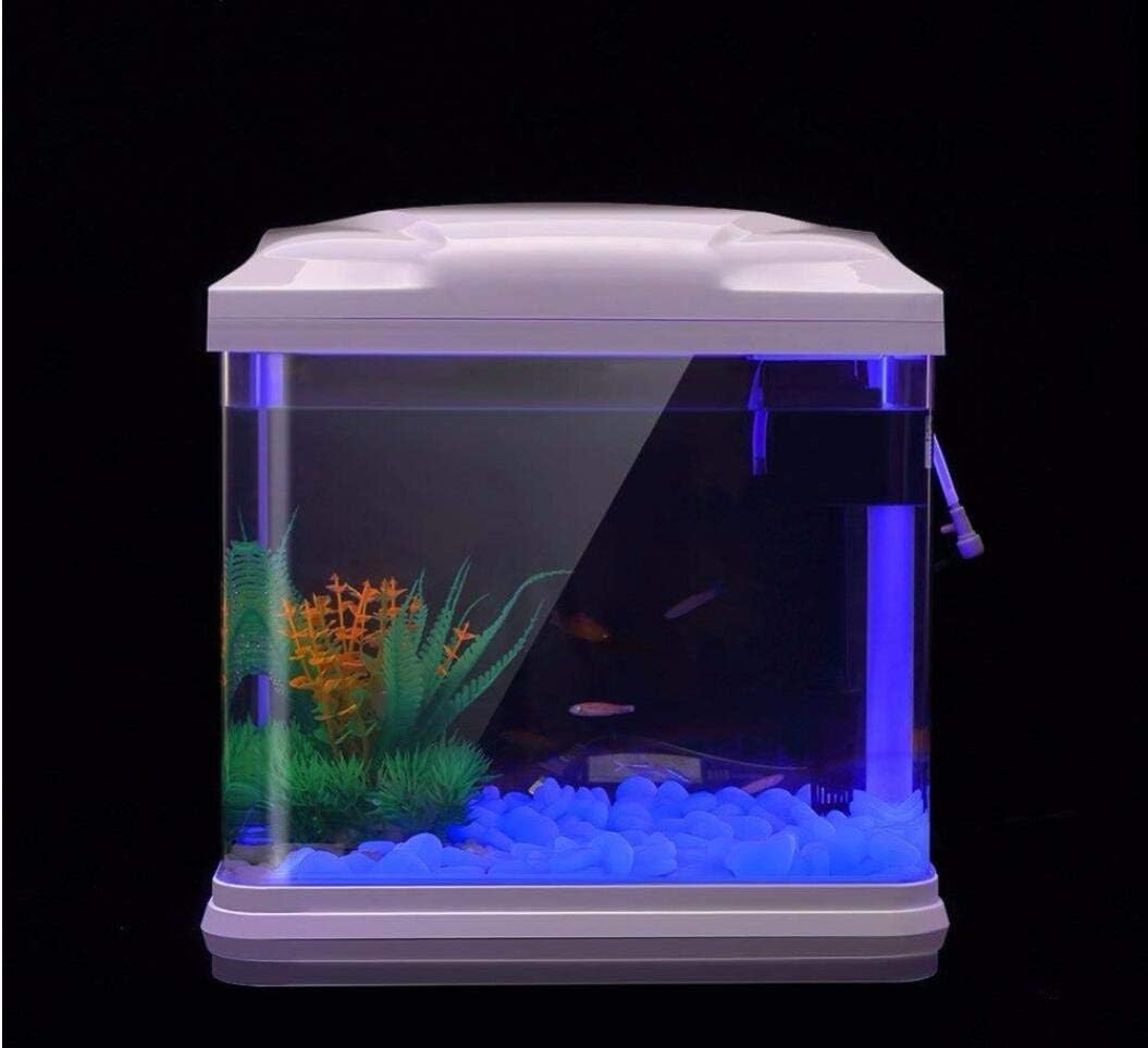 Fish Tank Rocks Glow Blue Pebb - огляд і ціна Aquarium Fish House