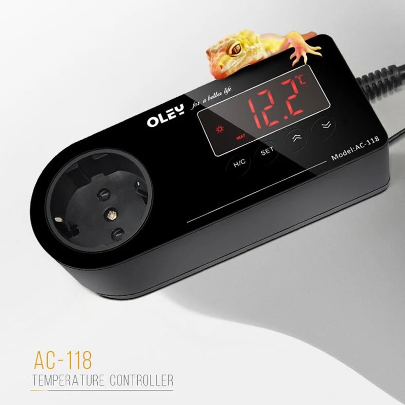 EU Plug Digital Temperature Co - огляд і ціна Aquarium Thermometer