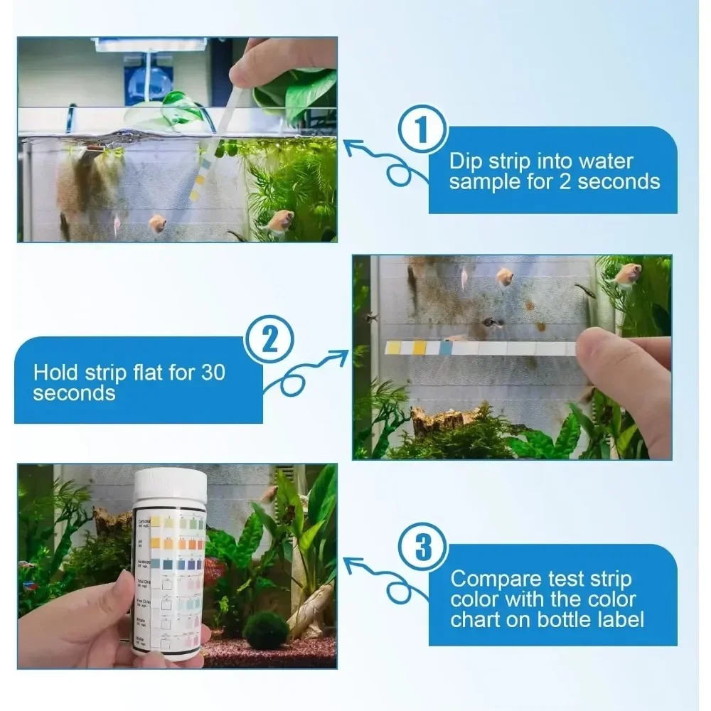 Aquarium Test Strip  PH Qualit - огляд і ціна Aquarium Fish House