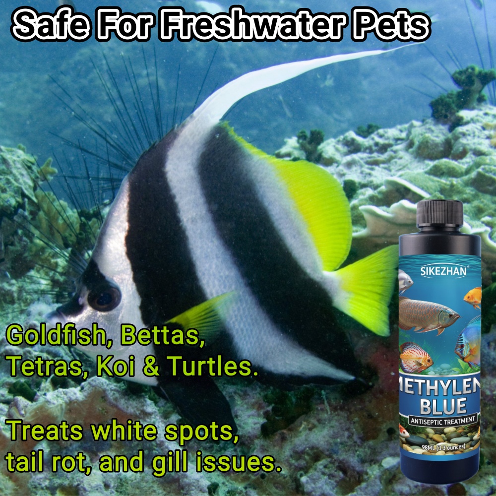 SIKEZHAN 98ml Pure Methylene B - огляд і ціна Aquarium Fish Betta