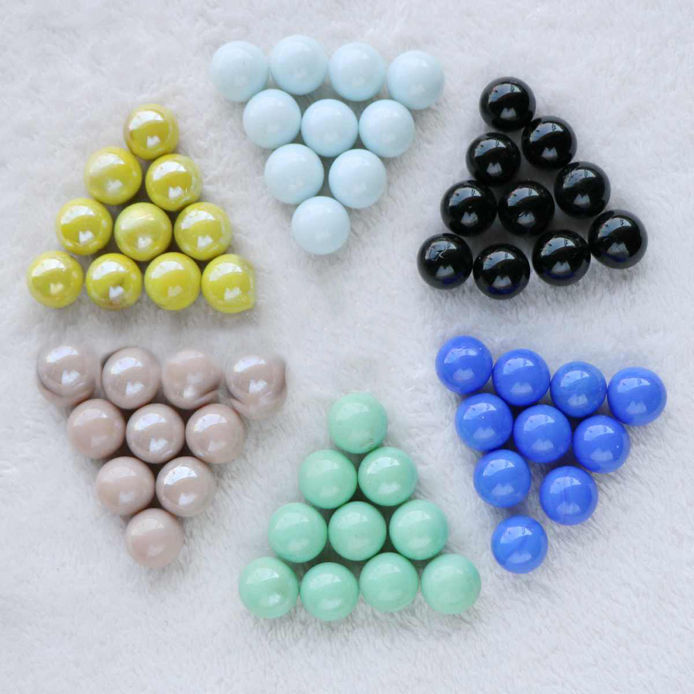 66Pcs Dia16mm Solid Color Glas - огляд і ціна Aquarium Fish Farm