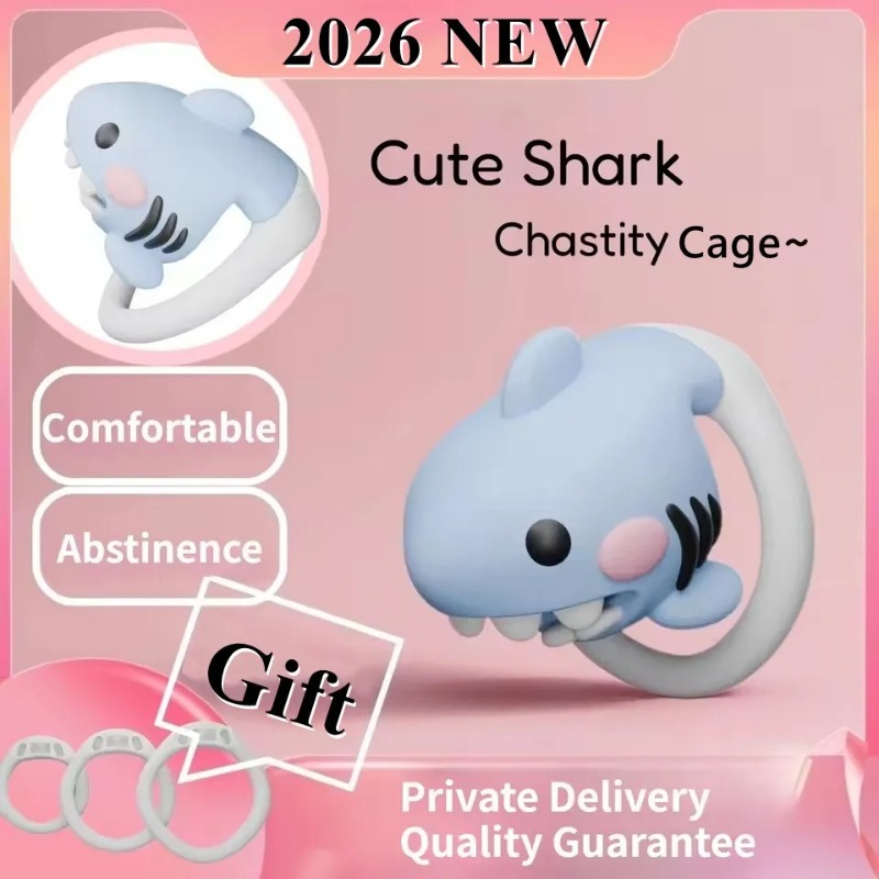 Shark-Shaped Male Chastity Cag - огляд і ціна Aquarium Fish Shark