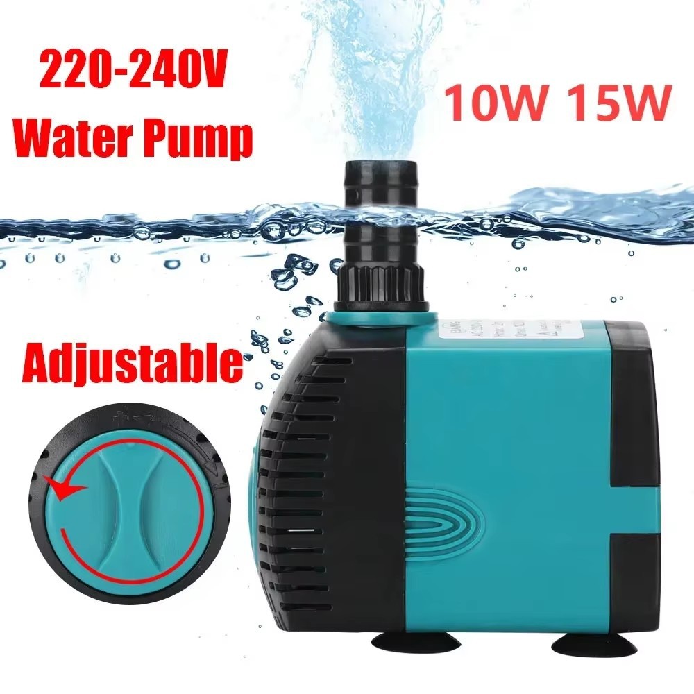 220‑240V 10W 15W Silent Submer - огляд і ціна Aquarium Fish Pond