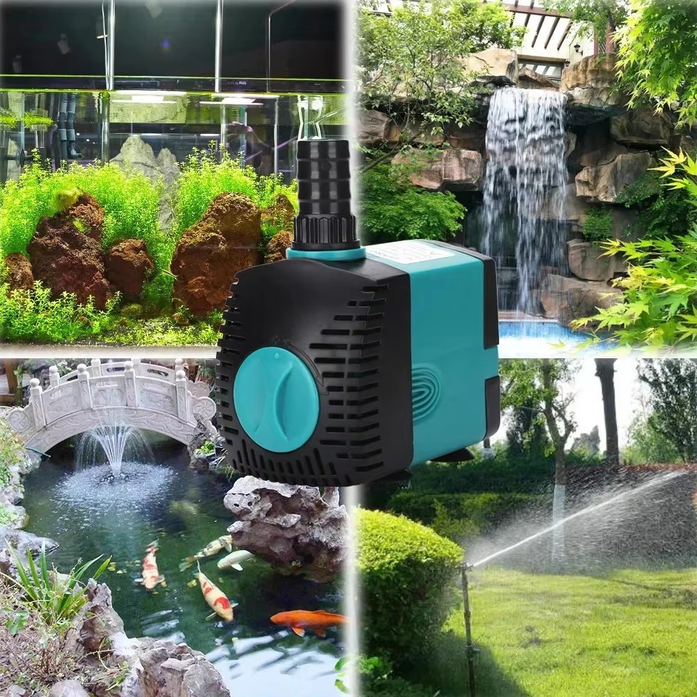 220‑240V 10W 15W Silent Submer - огляд і ціна Aquarium Fish Pond