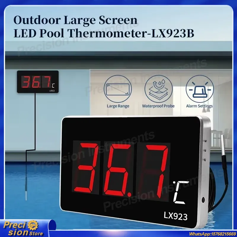 Digital Pool Thermometer Fish  - огляд і ціна Aquarium Thermometer