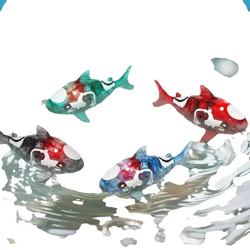 Electric Pet Shark Toy, Sensor - огляд і ціна Aquarium Fish Shark