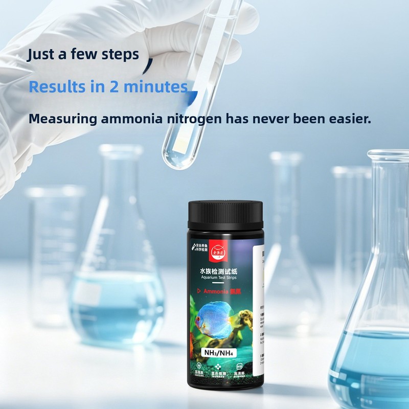 8-in-1 Aquarium Test Strips -  - огляд і ціна Aquarium Fish Pond