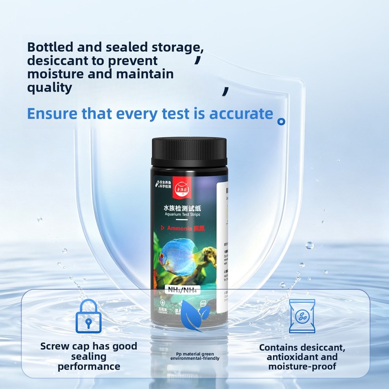 8-in-1 Aquarium Test Strips -  - огляд і ціна Aquarium Fish Pond